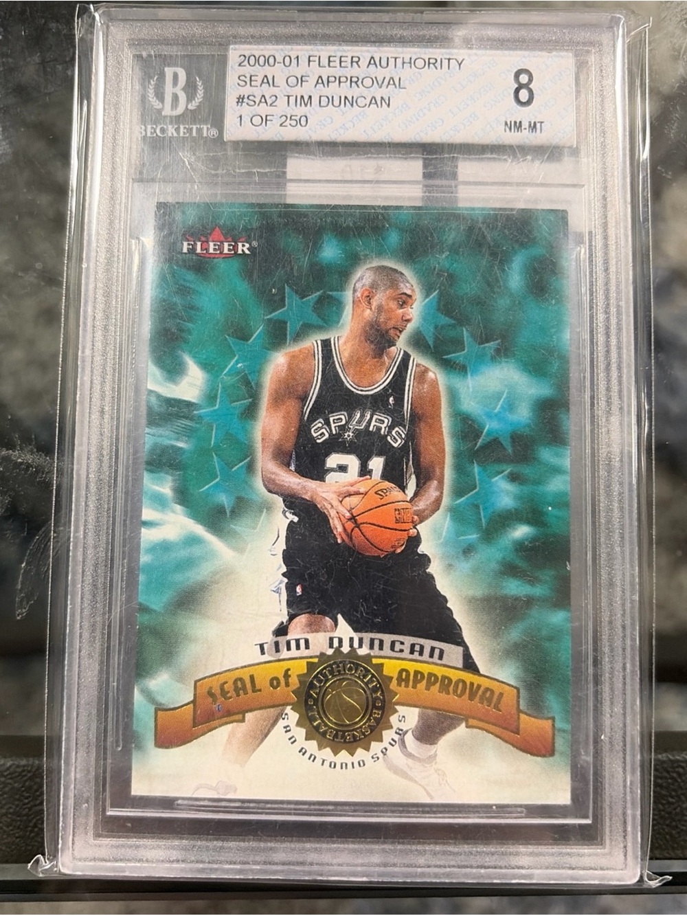 Tim Duncan ‘Seal of Approval' San Antonio Spurs